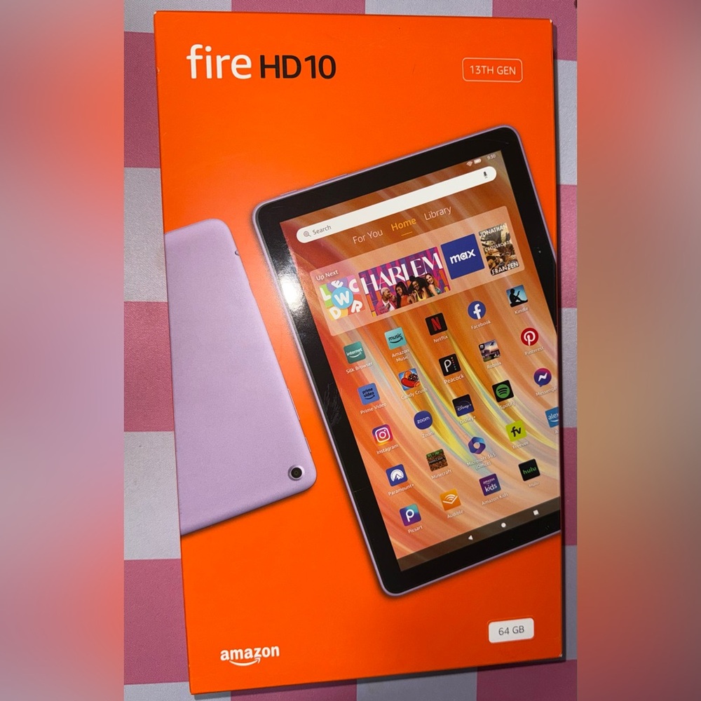 Fire tablet HD10 13 GEN- lilac 64GB newest drop